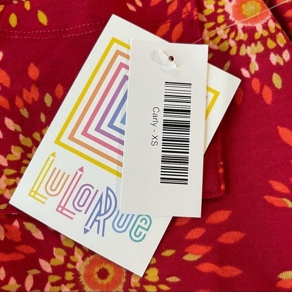 NWT LuLaRoe Carly Dress Extra Small - Picture 7 of 9